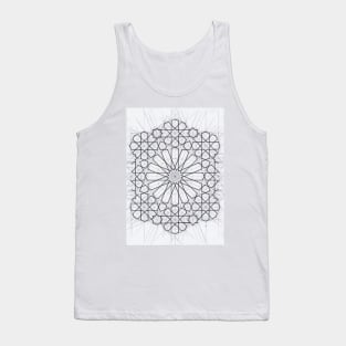 Lines Of Geometry Tank Top